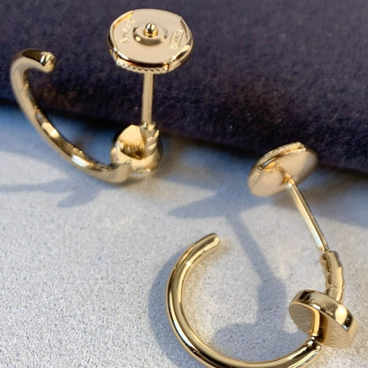 [LUCKY LOVE]JUSTE EARRINGS PINK GOLD