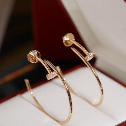 [LUCKY LOVE]JUSTE EARRINGS DIAMONDS 1.8MM