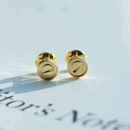 [LUCKY LOVE]LOVE EARRINGS GOLD 10MM