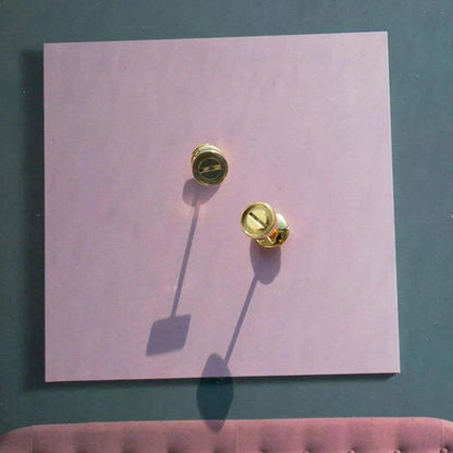 [LUCKY LOVE]LOVE EARRINGS GOLD 10MM