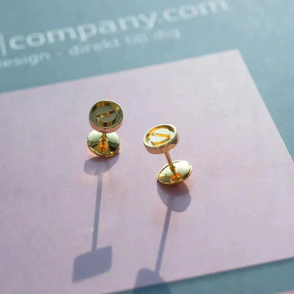 [LUCKY LOVE]LOVE EARRINGS GOLD 10MM
