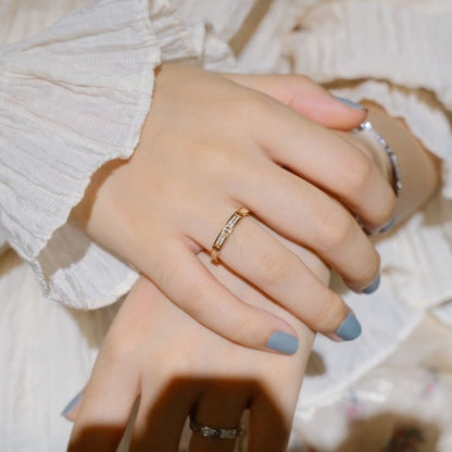 [LUCKY LOVE]LOVE RING 2.65MM DIAMOND