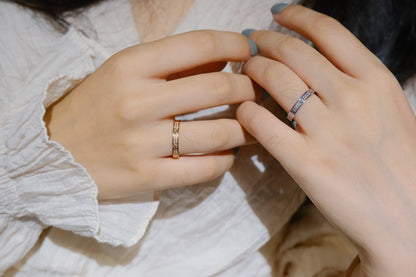 [LUCKY LOVE]LOVE RING 2.65MM DIAMOND