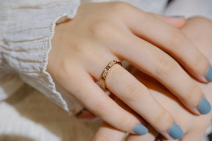 [LUCKY LOVE]LOVE RING 2.65MM DIAMOND