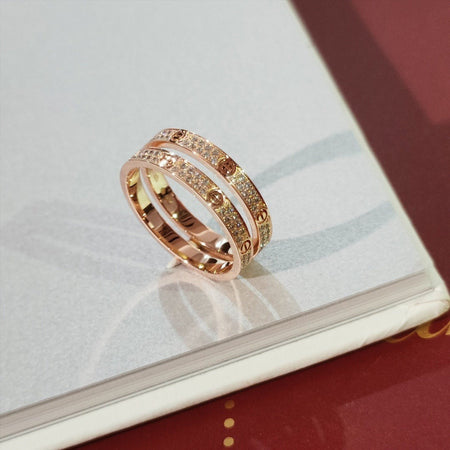 [LUCKY LOVE]LOVE RING 2.65MM DIAMOND