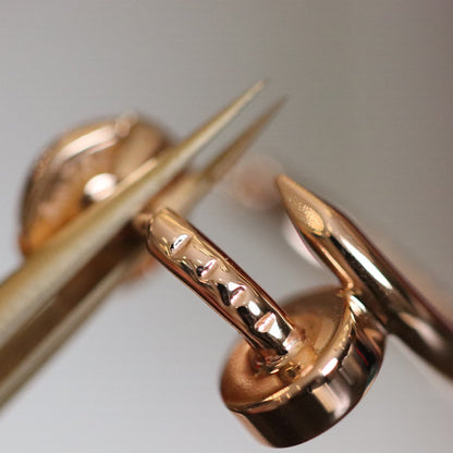 [LUCKY LOVE]JUSTE EARRINGS PINK GOLD