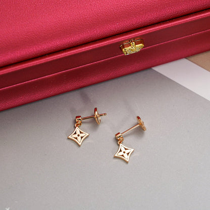 [LUCKY LOVE]STAR EARRINGS GOLD