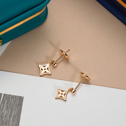 [LUCKY LOVE]STAR EARRINGS GOLD