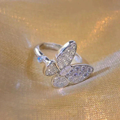 [LUCKY LOVE]BUTTERFLY DIAMOND RING