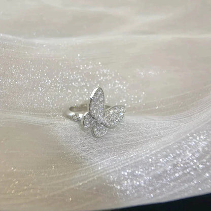 [LUCKY LOVE]BUTTERFLY DIAMOND RING