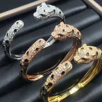 [LUCKY LOVE]PANTHERE BIG BRACELET DIAMONDS