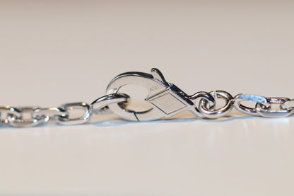 [LUCKY LOVE]CLOVER 20 MOTIFS ONYX DIAMOND SILVER