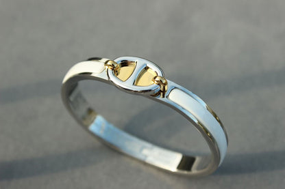 [LUCKY LOVE]CLIC CHAINE SILVER BRACELET