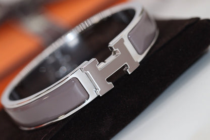 [LUCKY LOVE]H BRACELET 12MM BROWN