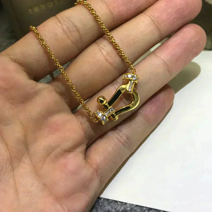 [LUCKY LOVE]FORCE 10 DIAMOND NECKLACE