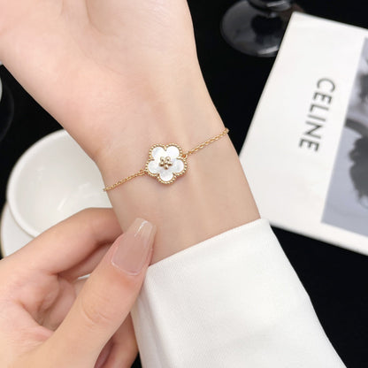 [LUCKY LOVE]LUCKY SPRING ROSE GOLD MOP BRACELET