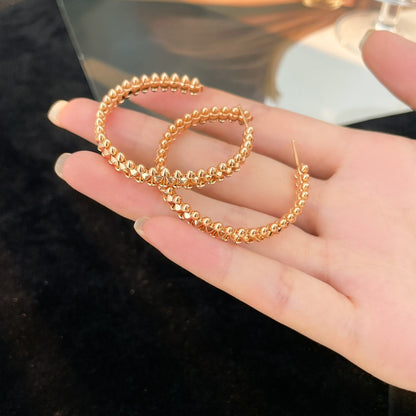 [LUCKY LOVE]CLASH HOOP EARRINGS