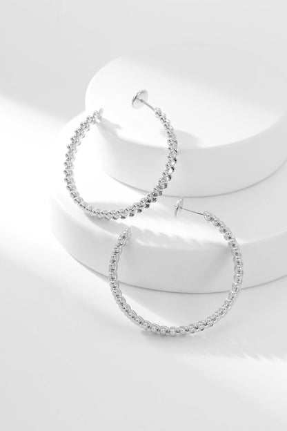 [LUCKY LOVE]CLASH HOOP EARRINGS