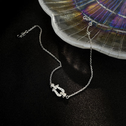 [LUCKY LOVE]FORCE 10 FULL DIAMOND BUCKLE CHAIN LINK MINI MODEL