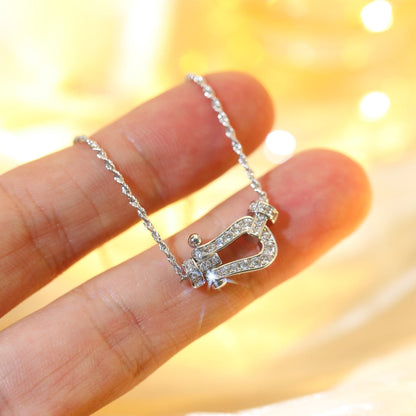 [LUCKY LOVE]FORCE 10 DIAMOND SILVER NECKLACE MINI MODEL