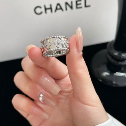 [LUCKY LOVE]PERLEE DIAMOND LARGE RING