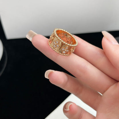 [LUCKY LOVE]PERLEE DIAMOND LARGE RING