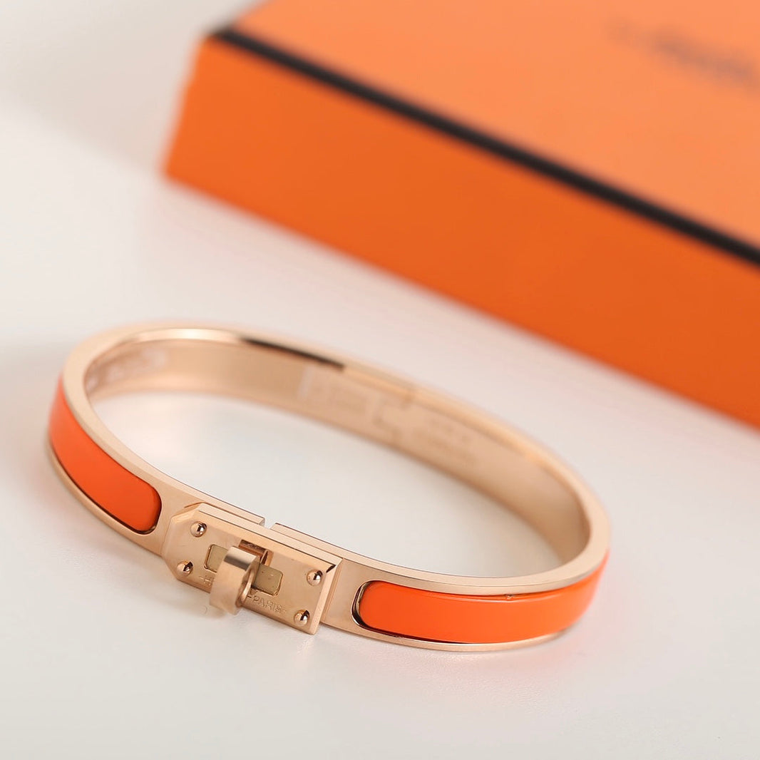 [LUCKY LOVE]HM KELLY ORANGE BRACELET
