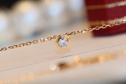 [LUCKY LOVE]DAMOUR DIAMOND NECKLACE