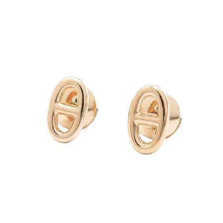 [LUCKY LOVE]CHAINE SMALL EARRINGS GOLD AND SILVER
