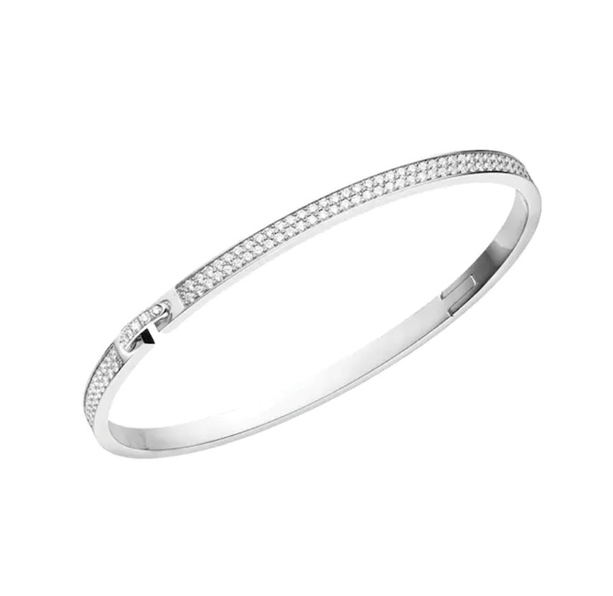 [LUCKY LOVE]LIENS VIDENCE DIAMOND PAVED BRACELET