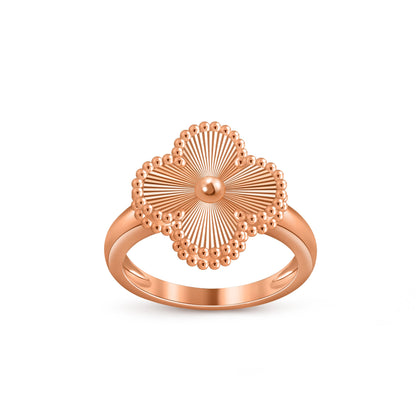 [LUCKY LOVE]CLOVER RING ROSE GOLD COLLECTION