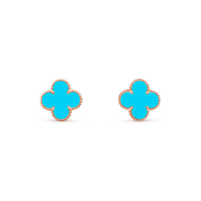 [LUCKY LOVE]CLOVER 15MM EARRINGS COLLECTION