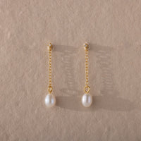 Isha Pearl Drop Earrings