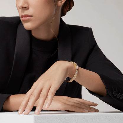 [LUCKY LOVE]LOVE BRACELET 6.1MM DIAMOND-PAVED