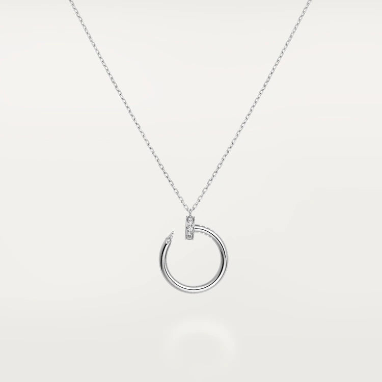 [LUCKY LOVE]JUSTE NECKLACE SILVER