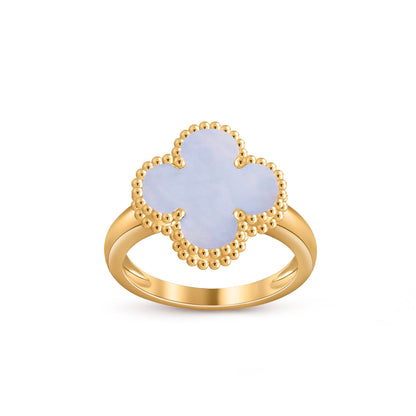 [LUCKY LOVE]CLOVER RING GOLD COLLECTION