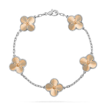 [LUCKY LOVE]CLOVER SILVER BRACELET COLLECTION,5 MOTIFS