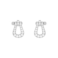 [LUCKY LOVE]FORCE 10 FULL DIAMOND STUD EARRINGS MINI MODEL