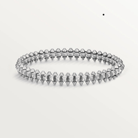 [LUCKY LOVE]CLASH SILVER BRACELET