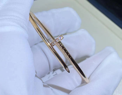 [LUCKY LOVE]JUSTE BRACELET 2.5MM DIAMONDS