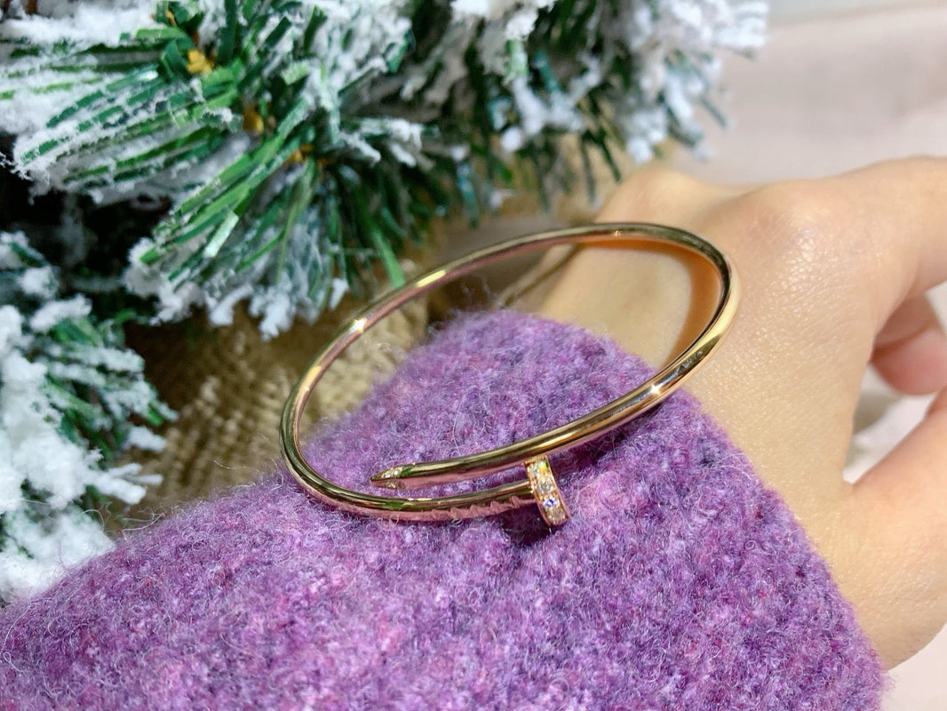 [LUCKY LOVE]JUSTE BRACELET 2.5MM DIAMONDS