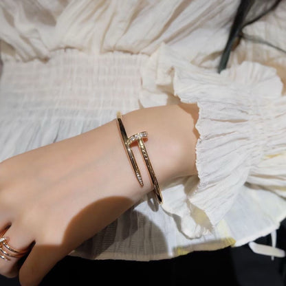 [LUCKY LOVE]JUSTE BRACELET 3.5MM DIAMONDS