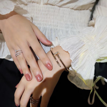 [LUCKY LOVE]JUSTE BRACELET 3.5MM DIAMONDS