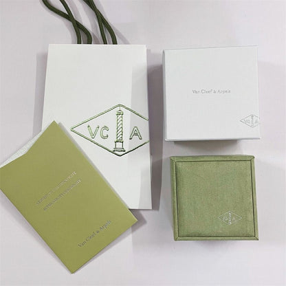 [LUCKY LOVE]VA CLOVER BRACELET NECKLACE RING BOX GIFT BAG