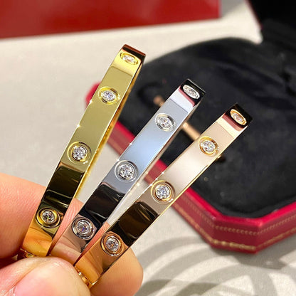 [LUCKY LOVE]LOVE BRACELET 6.1MM 10 DIAMONDS