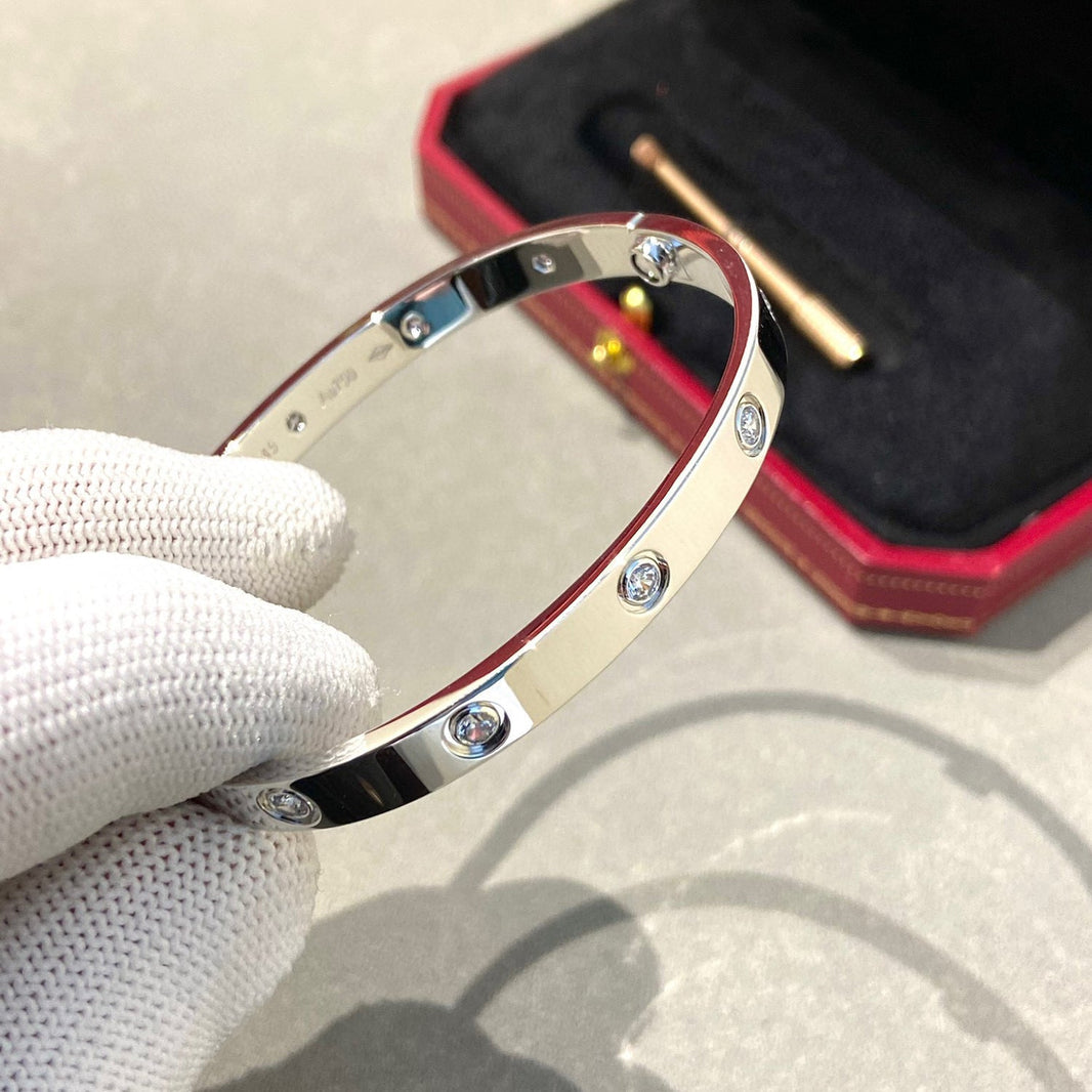 [LUCKY LOVE]LOVE BRACELET 6.1MM 10 DIAMONDS