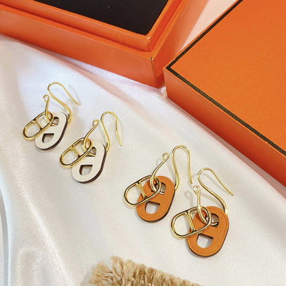 [LUCKY LOVE]HM O'MAILLON GOLD EARRINGS