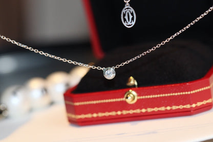 [LUCKY LOVE]DAMOUR DIAMOND NECKLACE