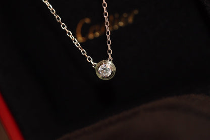[LUCKY LOVE]DAMOUR DIAMOND NECKLACE