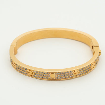 [LUCKY LOVE]LOVE BRACELET 6.1MM DIAMOND-PAVED